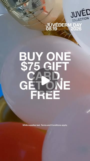 Juvéderm Day is almost two weeks away! Here’s how to prepare for the best BOGO gift card deal! 1. Mark your calendar for 8/19 2. Become an Allē rewards member by visiting Alle.com 3. Purchase your gift cards on 8/19 at NOON ET 4. Get treated between 08/19–08/31 to earn double Allē points! Call the office at 216-264-8100 to get your Juvéderm appointment scheduled! For more information on this promotion, visit Alle.com/juvedermday. While supplies last. US audiences only. This promotion is held by Allē and is not a promotion held by our office, so make sure to sign up for Allē!